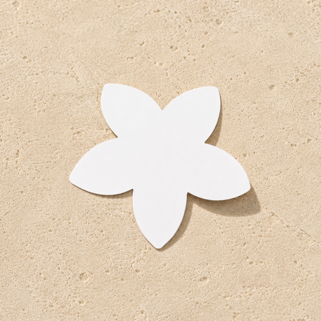Frangipani Bräunungsaufkleber — Sun Tattoo Motiv von Sunkissed