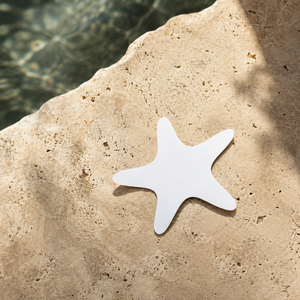 Seestern Bräunungsaufkleber — Sun Tattoo Motiv von Sunkissed